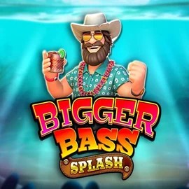 Bigger Bass Splash logo by Pragmatic Play Honeybetz Casino