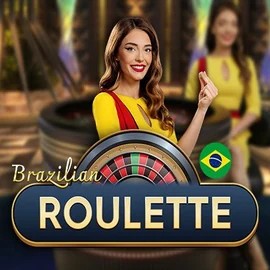 Brazilian Roulette (Pragmatic Play) logo – Live Casino by Pragmatic Play at Honeybetz Casino