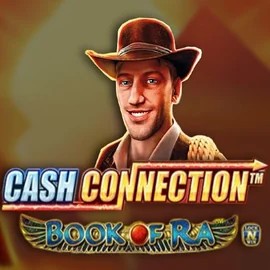 Cash Connection Book Of Ra logo by Novomatic at Honeybetz Casino