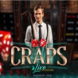 Live Craps casino game by Evolution – featured logo at Honeybetz Casino