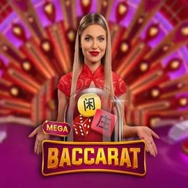 Enjoy Mega Baccarat by Pragmatic Play – logo hosted on honeybetzcasino.ch