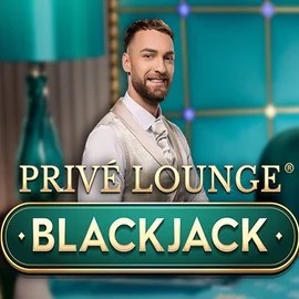 Privé Lounge Blackjack logo by Pragmatic Play at Honeybetz Casino